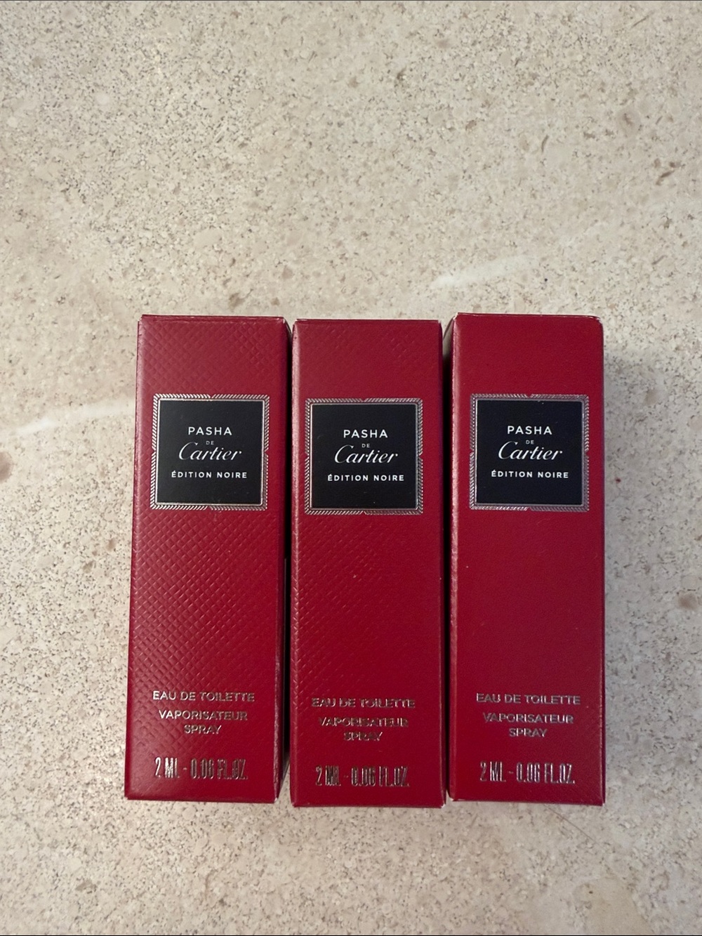 Cartier Pasha Edition Noire Mini Set - Total 6 ML